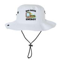 Funny Big Deck Energy Summer Vacation Legacy Cool Fit Booney Bucket Hat