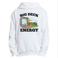 Funny Big Deck Energy Summer Vacation Urban Pullover Hoodie