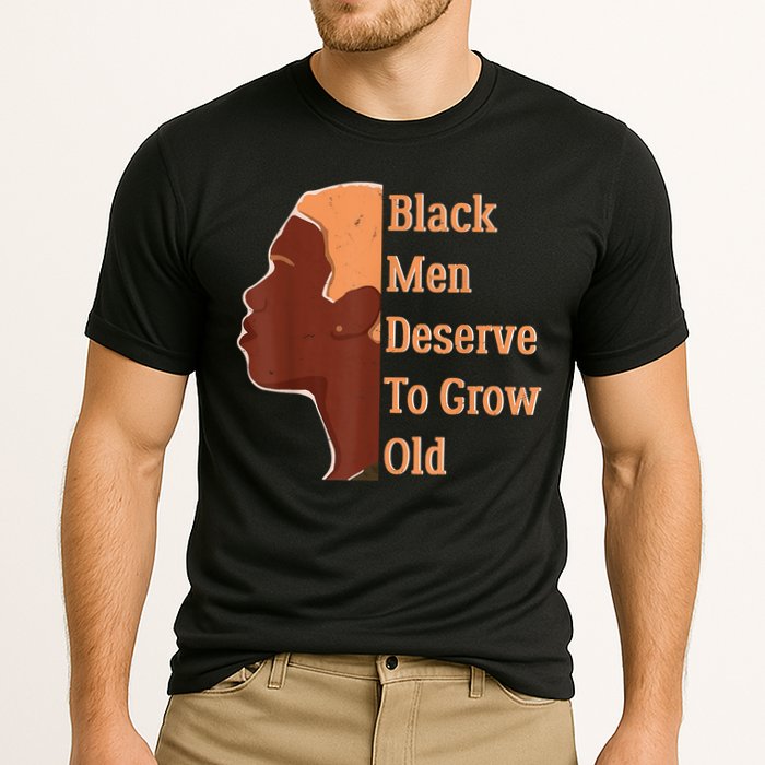 Funny Black Deserve To Grow Old Black History Month Cooling Performance Crew T-Shirt