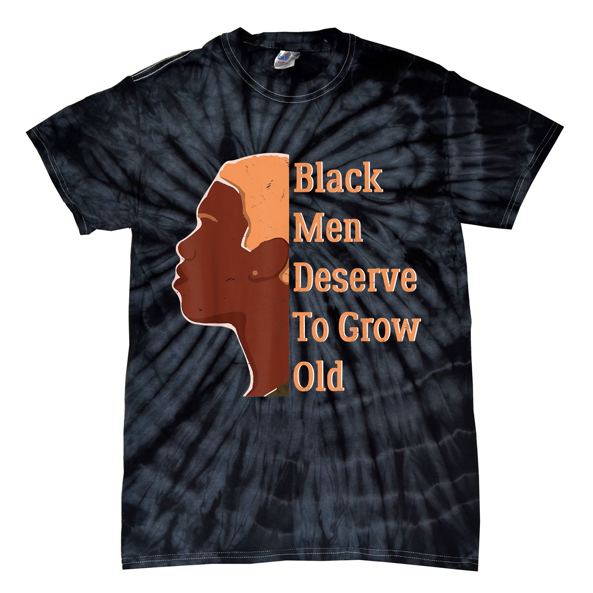 Funny Black Deserve To Grow Old Black History Month Tie-Dye T-Shirt