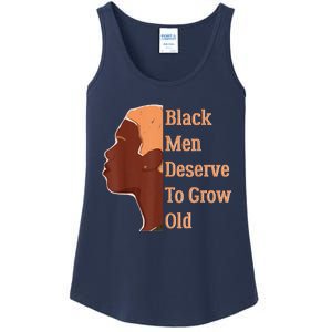 Funny Black Deserve To Grow Old Black History Month Ladies Essential Tank