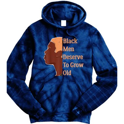 Funny Black Deserve To Grow Old Black History Month Tie Dye Hoodie