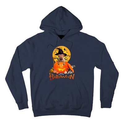 Funny Bordeaux Dog Spooky Halloween Hoodie