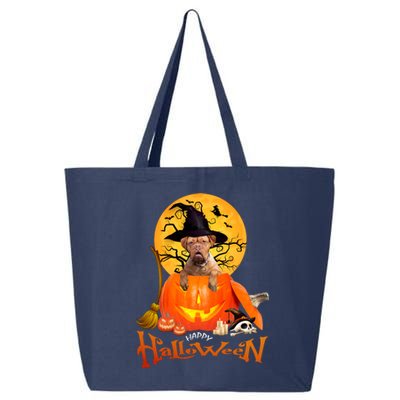 Funny Bordeaux Dog Spooky Halloween 25L Jumbo Tote