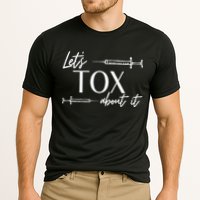 Funny Botox Dealer Nurse Injector Syringe Lets Tox About It Performance Shirt