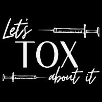 Funny Botox Dealer Nurse Injector Syringe Lets Tox About It Short Acrylic Beanie