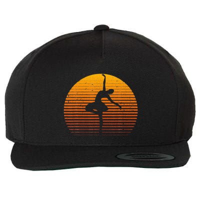 Funny Ballet Design For Ballerina Dancer Wool Snapback Cap