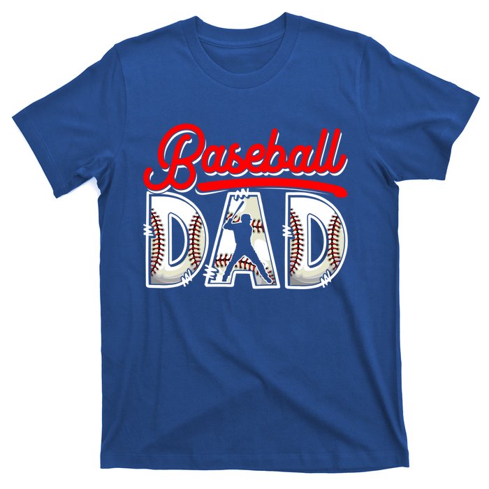 Funny Baseball Dad Daddy Fathers Day Sport Lover Baseball Gift T-Shirt