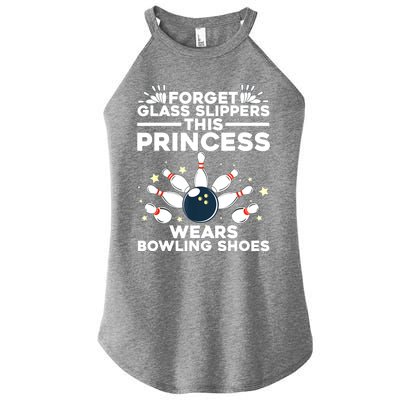 Funny Bowling Design For Women Girls Bowling Shoes Bowler Women's Perfect Tri Rocker Tank