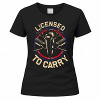 Funny Barber Designs For Dad Hairstyling Stylist Tools Women's T-Shirt