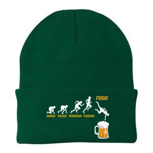 Funny Beer Drinking Dad Papa Husband Drinker Brewer Knit Cap Winter Beanie