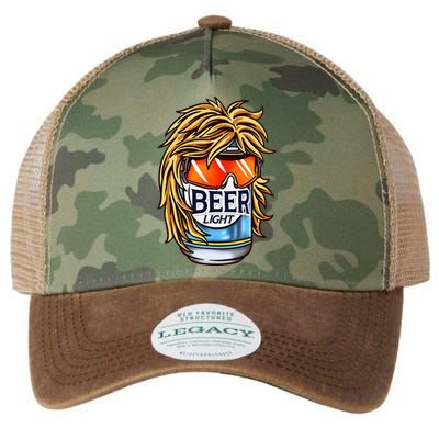 Funny Beer Drinking Funny Redneck Mullet Legacy Tie Dye Trucker Hat