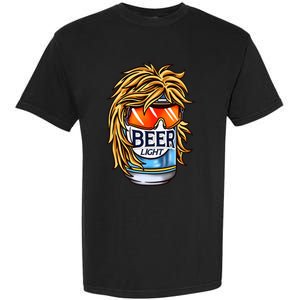 Funny Beer Drinking Funny Redneck Mullet Garment-Dyed Heavyweight T-Shirt