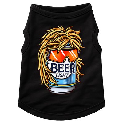 Funny Beer Drinking Funny Redneck Mullet Doggie Tank
