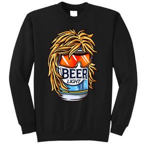 Funny Beer Drinking Funny Redneck Mullet Sweatshirt