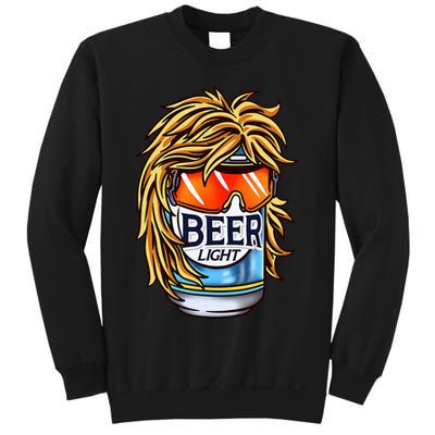 Funny Beer Drinking Funny Redneck Mullet Sweatshirt