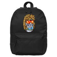 Funny Beer Drinking Funny Redneck Mullet 16 in Basic Backpack