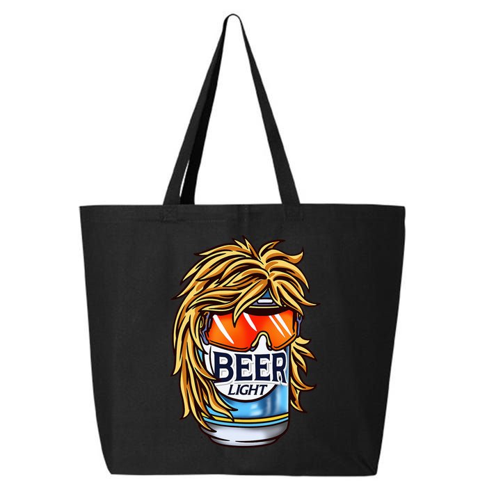 Funny Beer Drinking Funny Redneck Mullet 25L Jumbo Tote