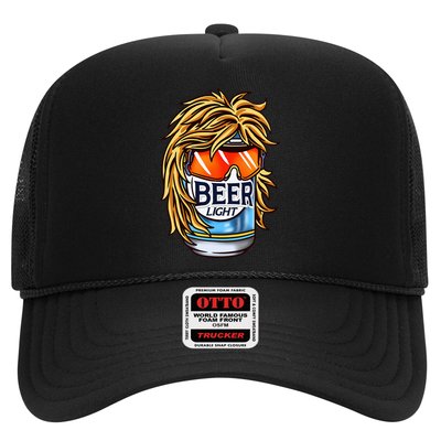 Funny Beer Drinking Funny Redneck Mullet Trucker Hat