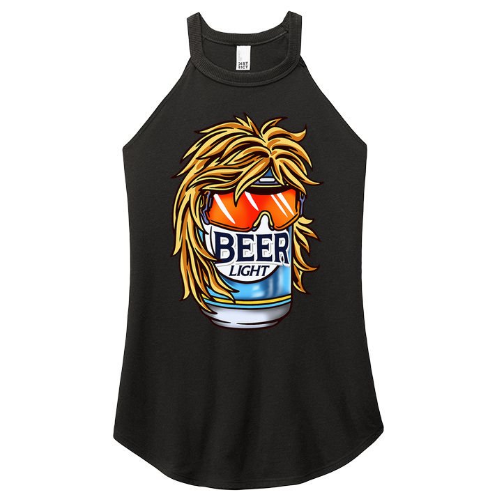 Funny Beer Drinking Funny Redneck Mullet Women's Perfect Tri Rocker Tank