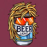 Funny Beer Drinking Funny Redneck Mullet 16oz Travel Tumbler
