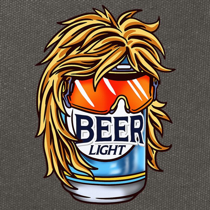 Funny Beer Drinking Funny Redneck Mullet Cotton Canvas Backpack
