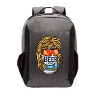 Funny Beer Drinking Funny Redneck Mullet Vector Backpack