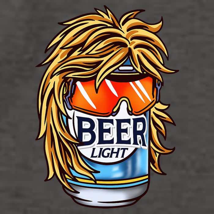 Funny Beer Drinking Funny Redneck Mullet Vector Backpack