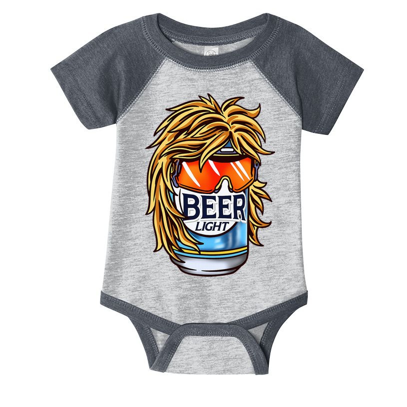 Funny Beer Drinking Funny Redneck Mullet Infant Baby Jersey Bodysuit