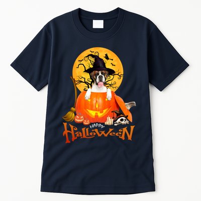 Funny Boxer Dog Spooky Halloween Tall T-Shirt