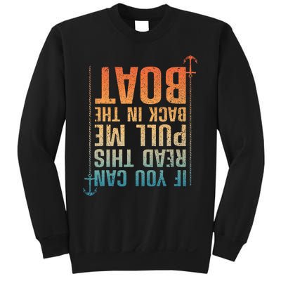 Funny Boating Design Boating Boater Boat Owner Sweatshirt