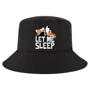 Funny Beagle Dog Let Me Sleep Cute Dog Cool Comfort Performance Bucket Hat