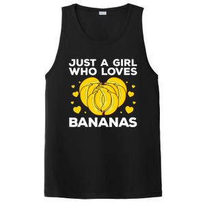 Funny Banana Design Wo Girl Banana Fruit Lovers PosiCharge Competitor Tank