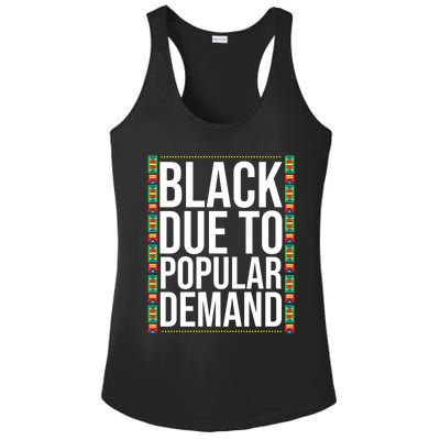 Funny Black Due To Ded Gift For Popular African Gift Ladies PosiCharge Competitor Racerback Tank