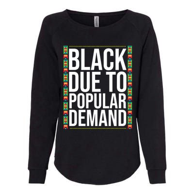 Funny Black Due To Ded Gift For Popular African Gift Womens California Wash Sweatshirt