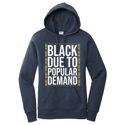 Funny Black Due To Ded Gift For Popular African Gift Women's Pullover Hoodie