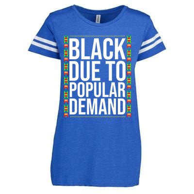 Funny Black Due To Ded Gift For Popular African Gift Enza Ladies Jersey Football T-Shirt