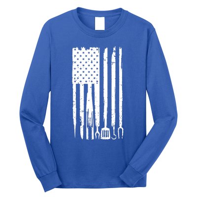 Funny Bbq Design For Fans Of Grilling Long Sleeve Shirt