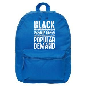 Funny Black Due To Ded Gift For Popular African Gift 16 in Basic Backpack