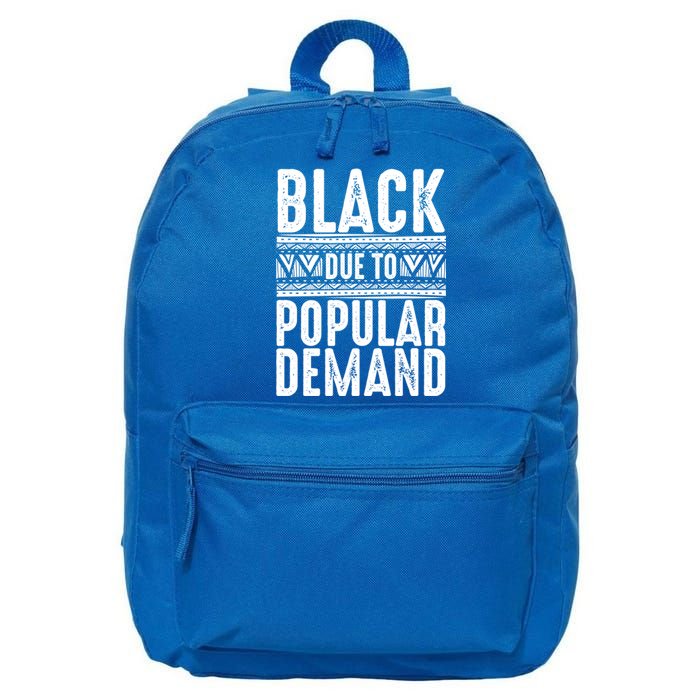 Funny Black Due To Ded Gift For Popular African Gift 16 in Basic Backpack