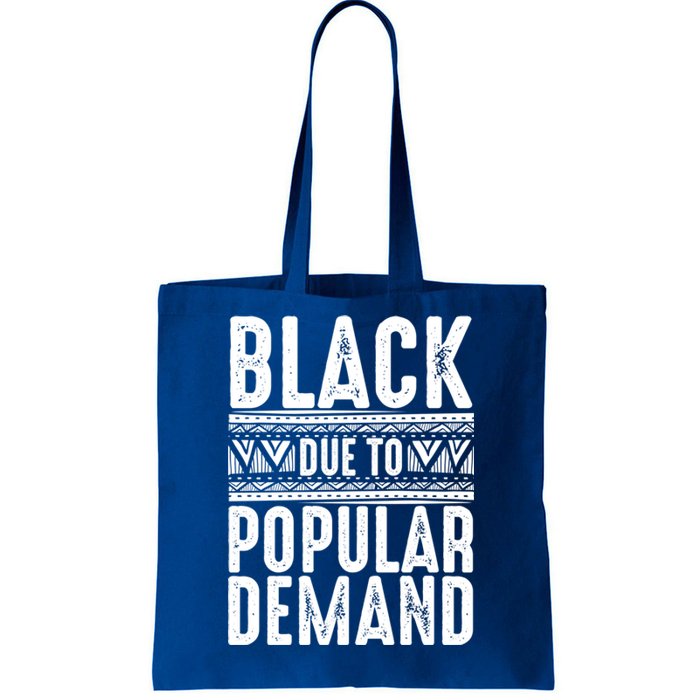 Funny Black Due To Ded Gift For Popular African Gift Tote Bag