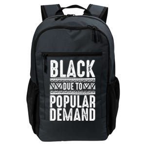 Funny Black Due To Ded Gift For Popular African Gift Daily Commute Backpack