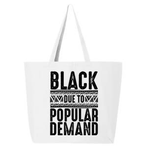 Funny Black Due To Ded Gift For Popular African Gift 25L Jumbo Tote