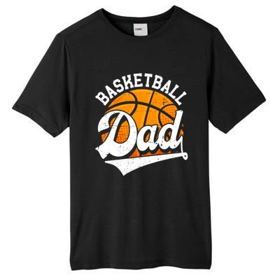 Funny Basketball Dad Daddy Fathers Day Papa Grandpa Gift Tall Fusion ChromaSoft Performance T-Shirt