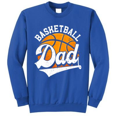 Funny Basketball Dad Daddy Fathers Day Papa Grandpa Gift Sweatshirt