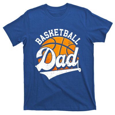 Funny Basketball Dad Daddy Fathers Day Papa Grandpa Gift T-Shirt