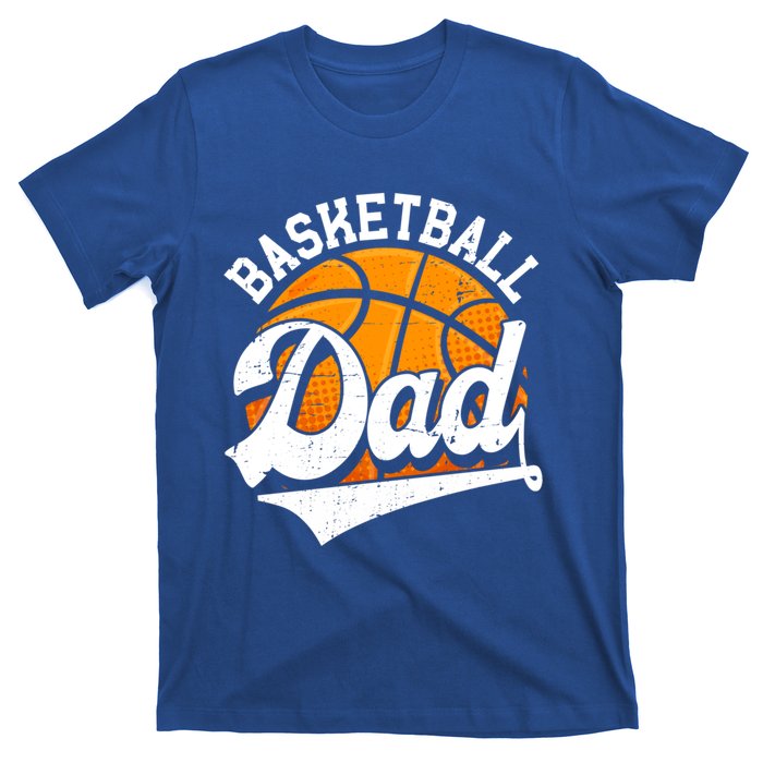 Funny Basketball Dad Daddy Fathers Day Papa Grandpa Gift T-Shirt