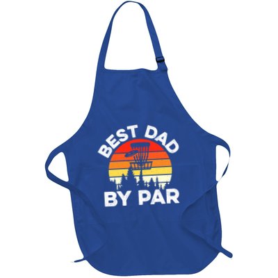 Funny Best Dad By Par FatherS Day Disc Golf Golfing Gift Apron