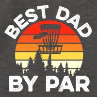 Funny Best Dad By Par FatherS Day Disc Golf Golfing Gift Vector Backpack