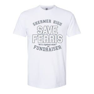 Ferris Bueller's Day Off Shermer High Save Ferris Cute Gift Softstyle CVC T-Shirt